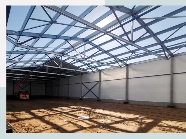 Строительство сенохранилищ в Благовещенске