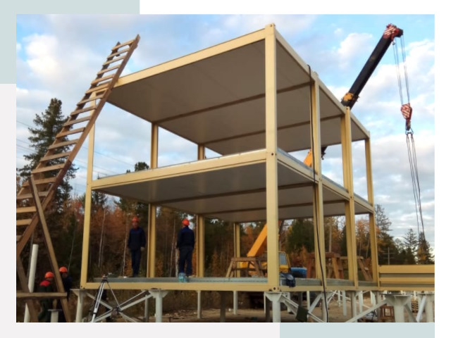 Строительство модульных здания Благовещенск