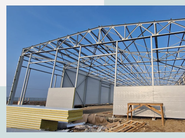 Утепленные ангары в Благовещенск от 609 руб. за м²