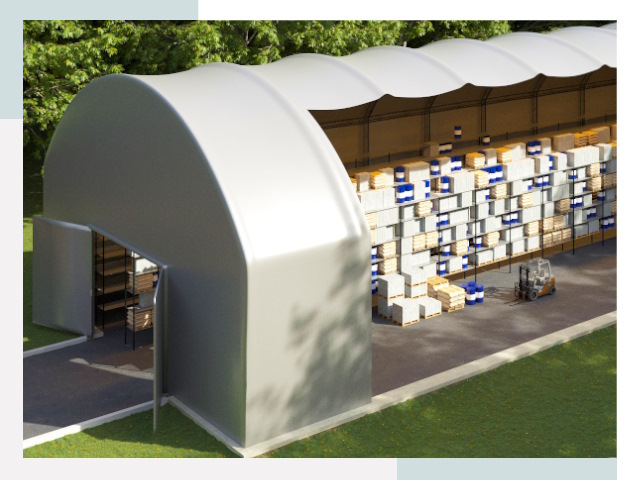 Тентовые ангары в Благовещенске