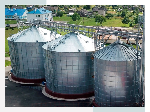 Металлические силосы в Благовещенске