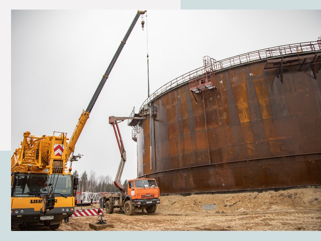 Монтаж резервуаров в Благовещенске от 609 руб. за м³