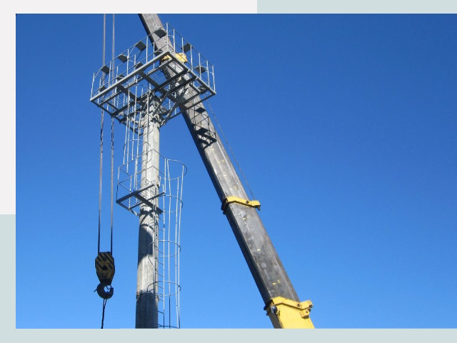 Монтаж осветительных мачт в Благовещенск от 609 руб.