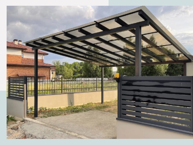 Металлические навесы в Благовещенск от 609 руб. за м²