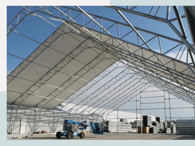 Каркасно-тентовые сооружения от СтальСтрой-Бгн по цене 609 руб.