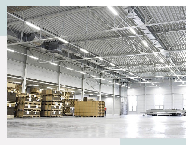 Освещение ангаров в Благовещенске