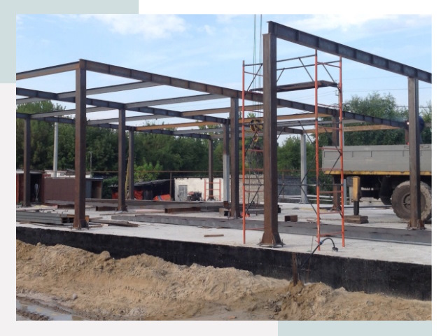 Фундамент для ангаров в Благовещенске