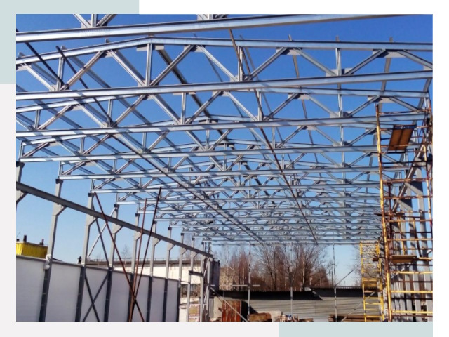 Металлокаркасы для складов в Благовещенске